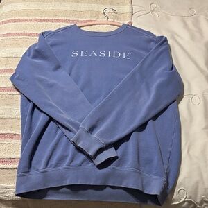 Seaside Women's Blue Sweatshirt